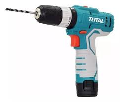 TALADRO INALAMBRICO 3/8" 12V INC 2 BATERIAS LITIO TOTAL